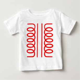 Camiseta De Bebé Transformador eléctrico