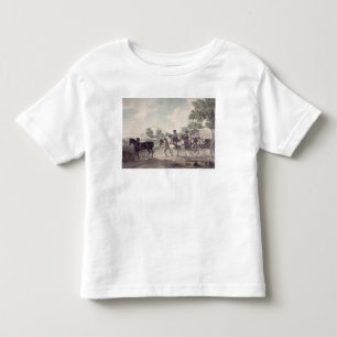 Camiseta De Bebé Transportación belga del carro herida del campo