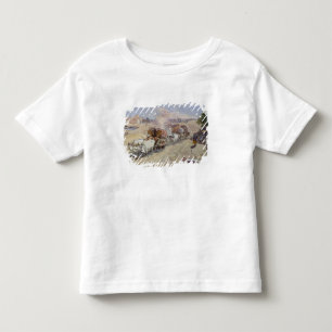 Camiseta De Bebé Transporte del algodón, la India, 1862 (w/c sobre