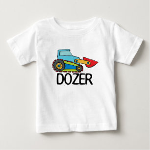 Camiseta De Bebé Transporte Dozer Bulldozer
