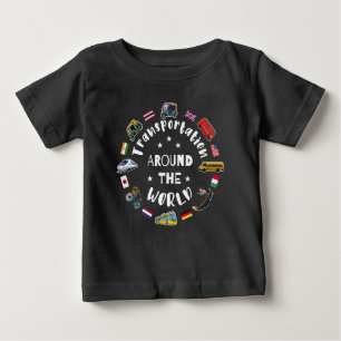 Camiseta De Bebé Transporte en todo el mundo