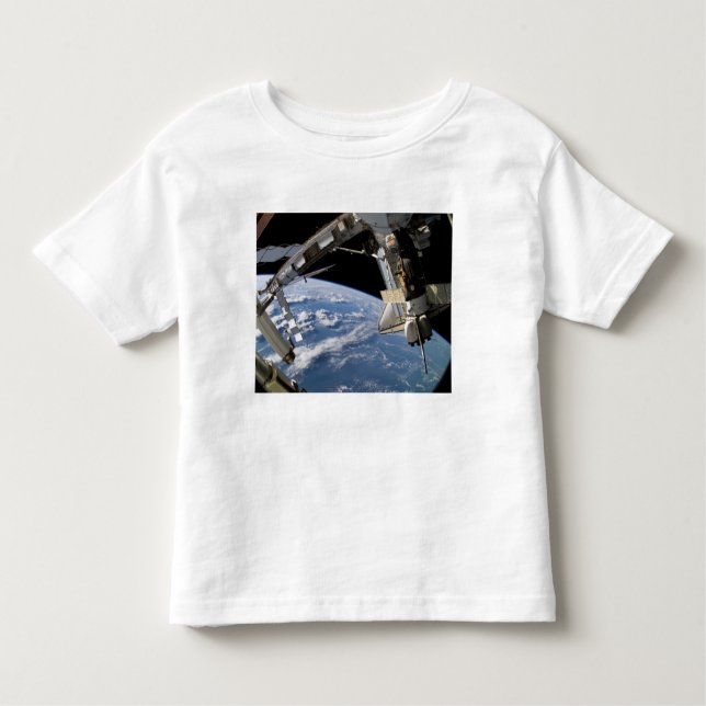 Camiseta De Bebé Transporte espacial Atlantis y una nave espacial S (Anverso)