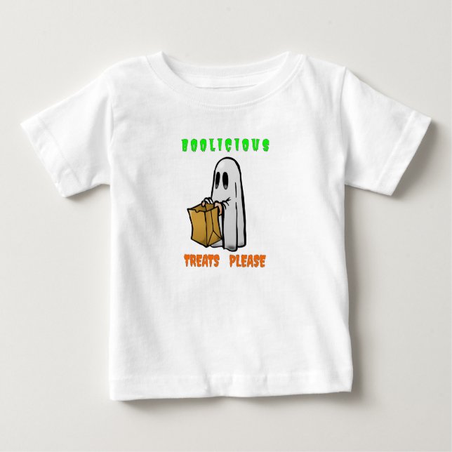 Camiseta De Bebé Tratamientos Booliciosos, Por Favor (Anverso)