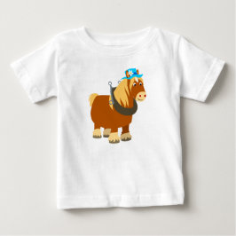 Camiseta De Bebé Trato Personalizado lindo Breton Caballo bebé cami