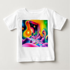 Camiseta De Bebé  Traumplanet der Farben – Jenseits der Realität