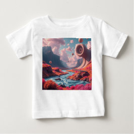 Camiseta De Bebé  Traumplanet der Farben – Jenseits der Realität