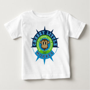 Camiseta De Bebé Travesura del bebé la camiseta del mono