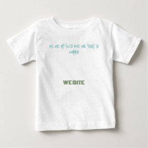 Camiseta De Bebé Treacherous Twinsie