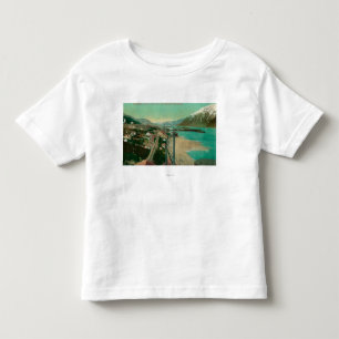 Camiseta De Bebé Treadwell, AK y ciudad y Juneau de Douglas adentro