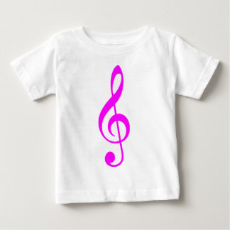 Camiseta De Bebé Treble Clef