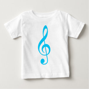 Camiseta De Bebé Treble Clef