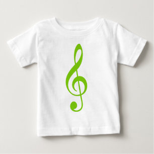 Camiseta De Bebé Treble Clef