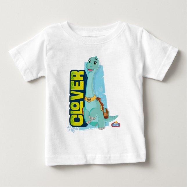 Camiseta De Bebé Trebol | Dino Ranch (Anverso)