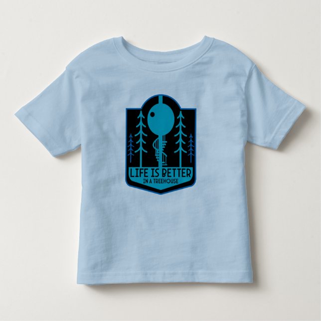 Camiseta De Bebé Treehouse Homes (Anverso)
