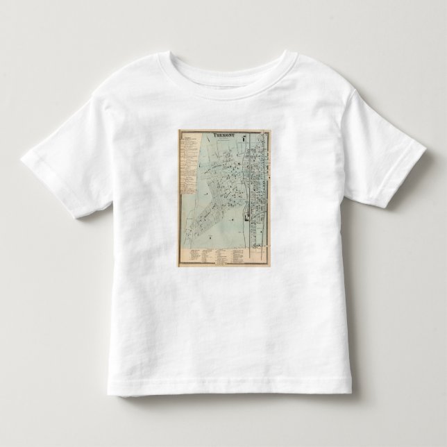 Camiseta De Bebé Tremont, granjas de W (Anverso)