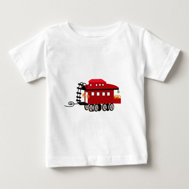 Camiseta De Bebé Tren (Anverso)