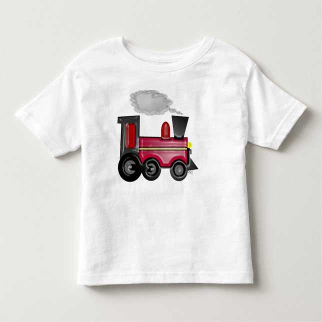 Camiseta De Bebé Tren 3D (Anverso)