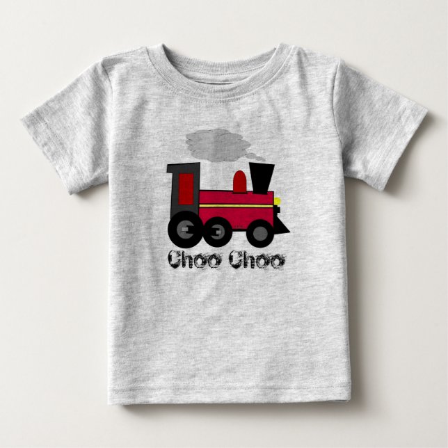 Camiseta De Bebé Tren Choo Choo (Anverso)