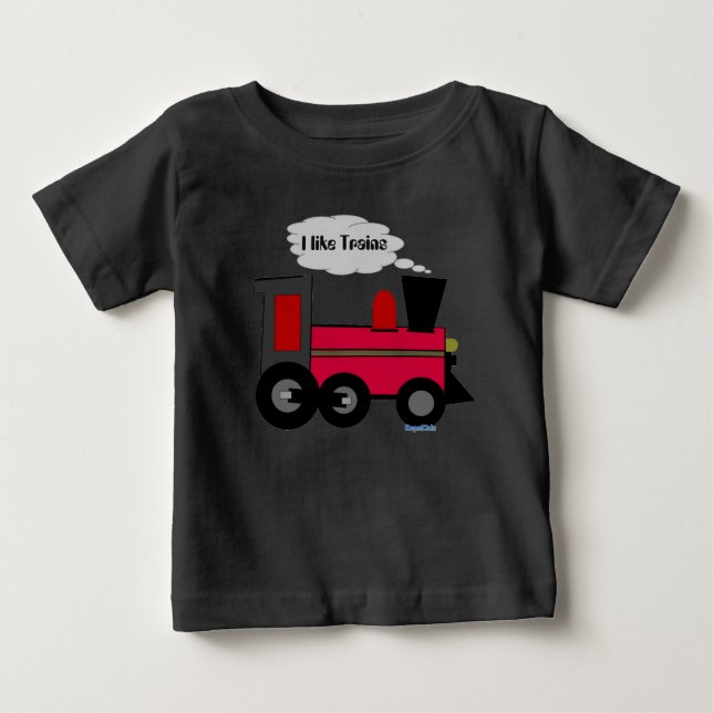 Camiseta De Bebé Tren Choo Choo (Anverso)