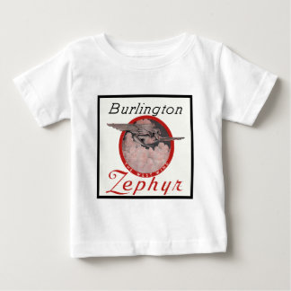 Camiseta De Bebé Tren de Burlington Zephyr