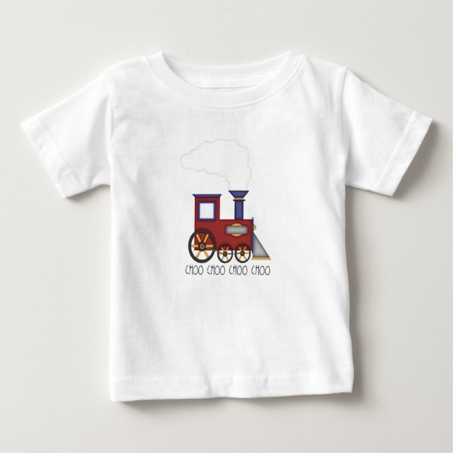 Camiseta De Bebé Tren de Choo Choo (Anverso)