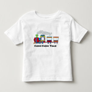 Camiseta De Bebé Tren de Choo-Choo del niño