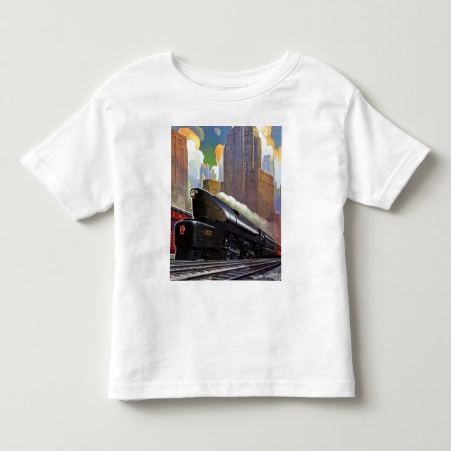 Camiseta De Bebé Tren de Pensilvania por desconocido (Anverso)