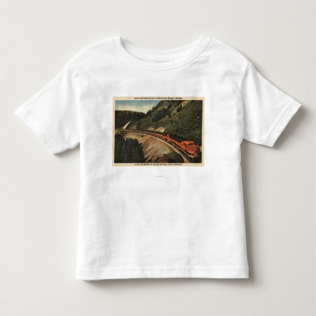 Camiseta De Bebé Tren del constructor del imperio (Anverso)