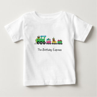 Camiseta De Bebé Tren del cumpleaños