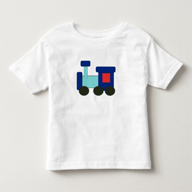 Camiseta De Bebé Tren del Kiddie (Anverso)