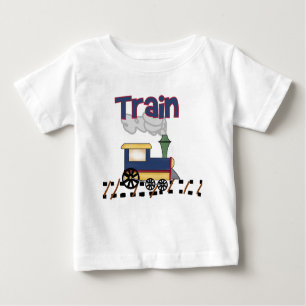Camiseta De Bebé Tren en pista