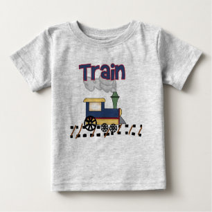 Camiseta De Bebé Tren en pista