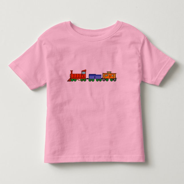 Camiseta De Bebé Tren Tshiet de Choo Choo (Anverso)