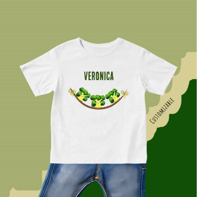 Camiseta De Bebé Tres brócolos (Subido por el creador)