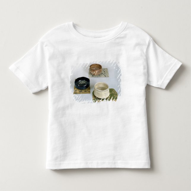 Camiseta De Bebé Tres chawans usados para las ceremonias de té, (Anverso)