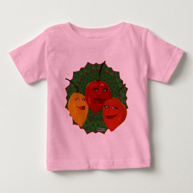 Camiseta De Bebé Tres Habaneras (Anverso)