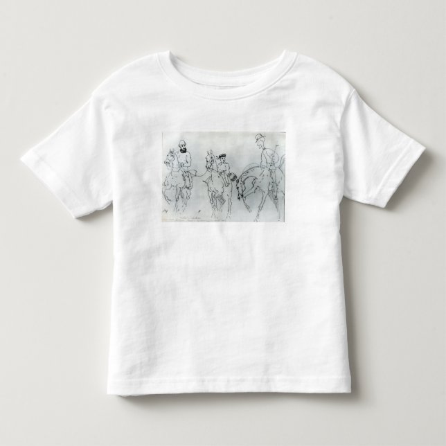 Camiseta De Bebé Tres jinetes (Anverso)