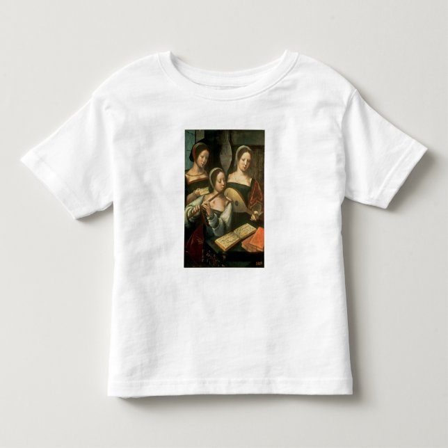 Camiseta De Bebé Tres músicos (Anverso)