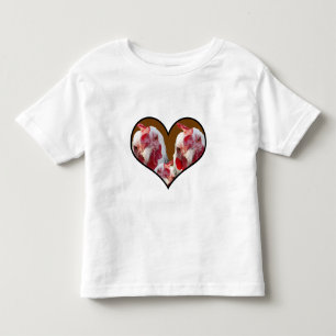 Camiseta De Bebé Tres Pollos Sussex En El Corazón,