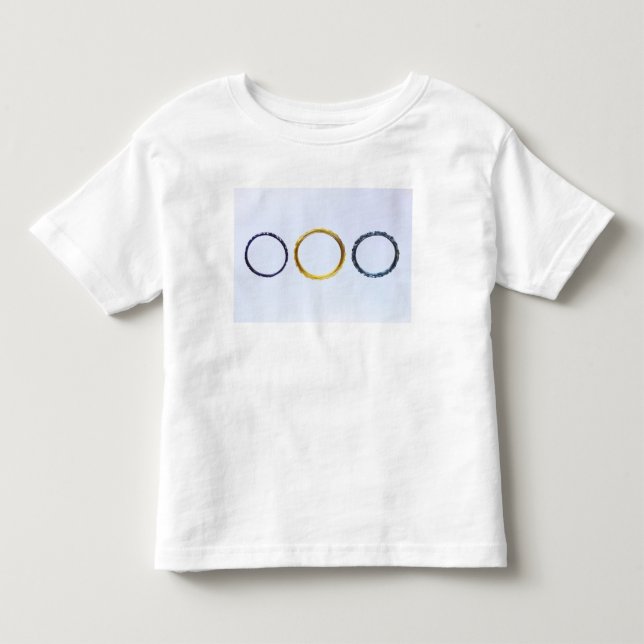 Camiseta De Bebé Tres pulseras, de Mathay-Mandeure (Anverso)
