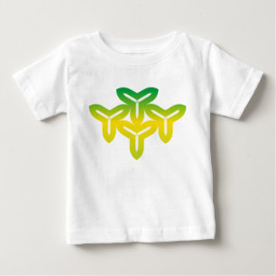 Camiseta De Bebé Tri-blade gótico