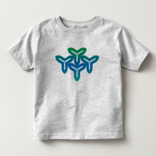 Camiseta De Bebé Tri-blade gótico