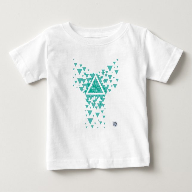 Camiseta De Bebé Triangular (Anverso)