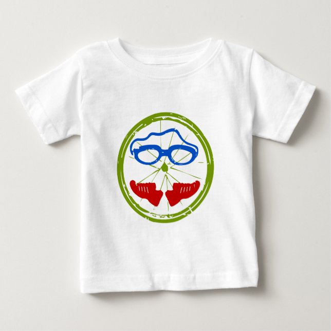 Camiseta De Bebé Triathlon Face (Anverso)