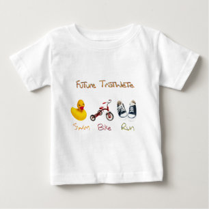 Camiseta De Bebé Triatleta Futura