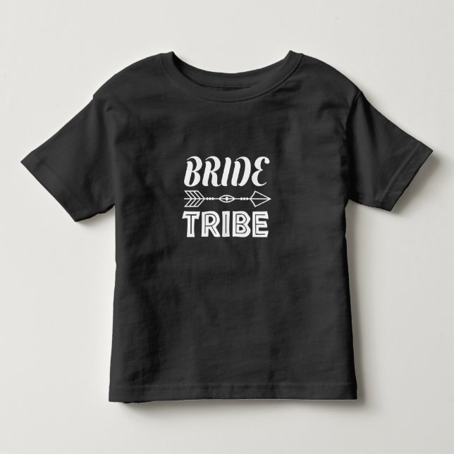 Camiseta De Bebé Tribu de la Novia   (Anverso)