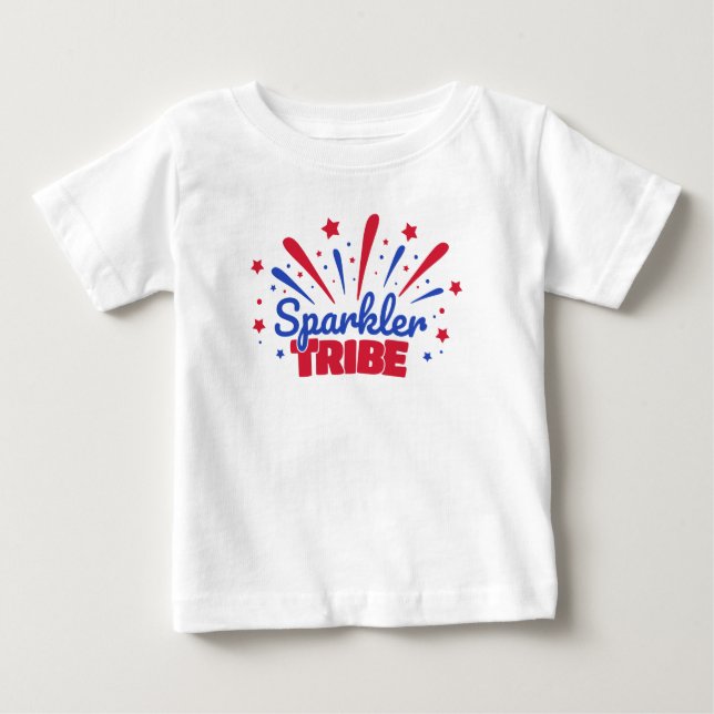 Camiseta De Bebé Tribu Sparkler (Anverso)