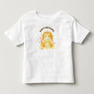 Camiseta De Bebé triceratops bebé adorable acuarela dino