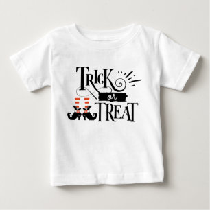 Camiseta De Bebé Trick de Halloween o niños malhechores