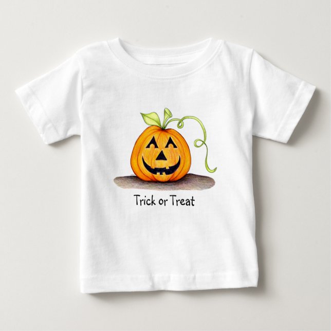 Camiseta De Bebé Trick o Trek Toddler Shirt (Anverso)